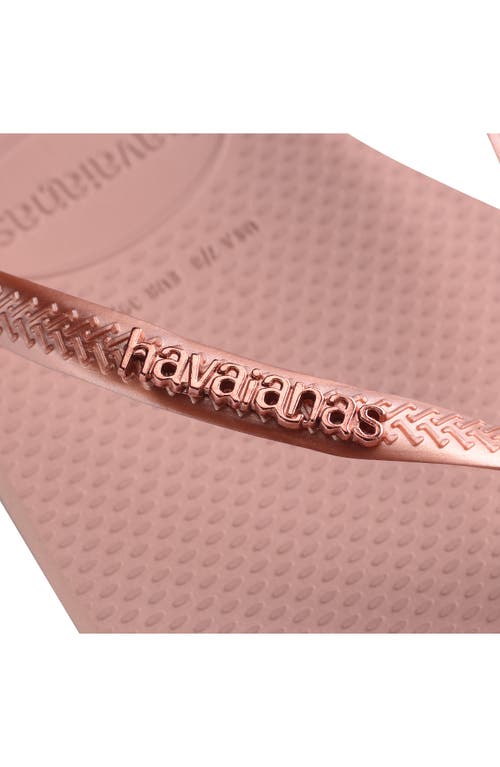 HAVAIANAS HAVAIANAS SLIM LOGO FLIP FLOP