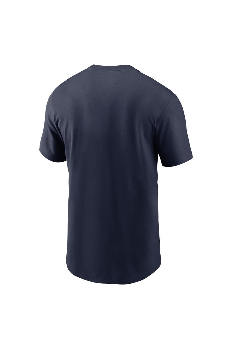 Men's Nike Navy Denver Broncos Primetime Wordmark Essential T-Shirt, Alternate, color, Navy