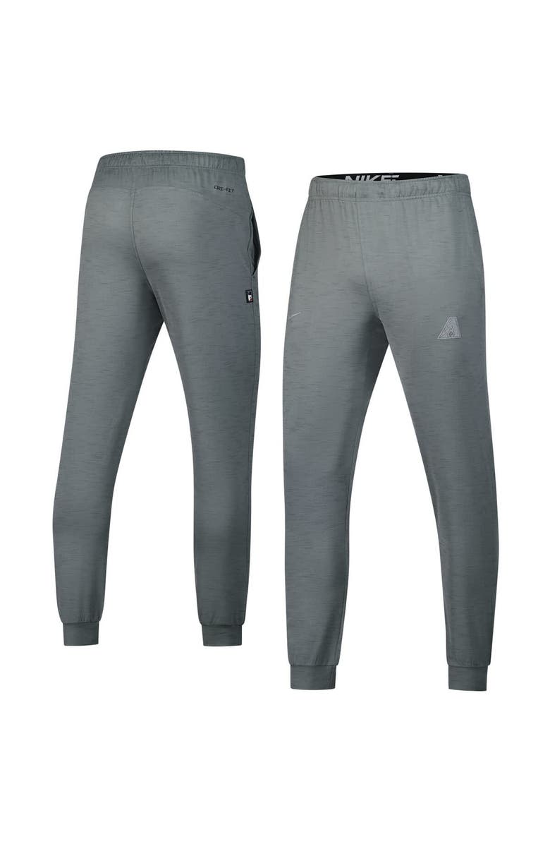 Nike Men's Nike  Heather Gray Arizona Diamondbacks Travel Performance Pants, Main, color, 