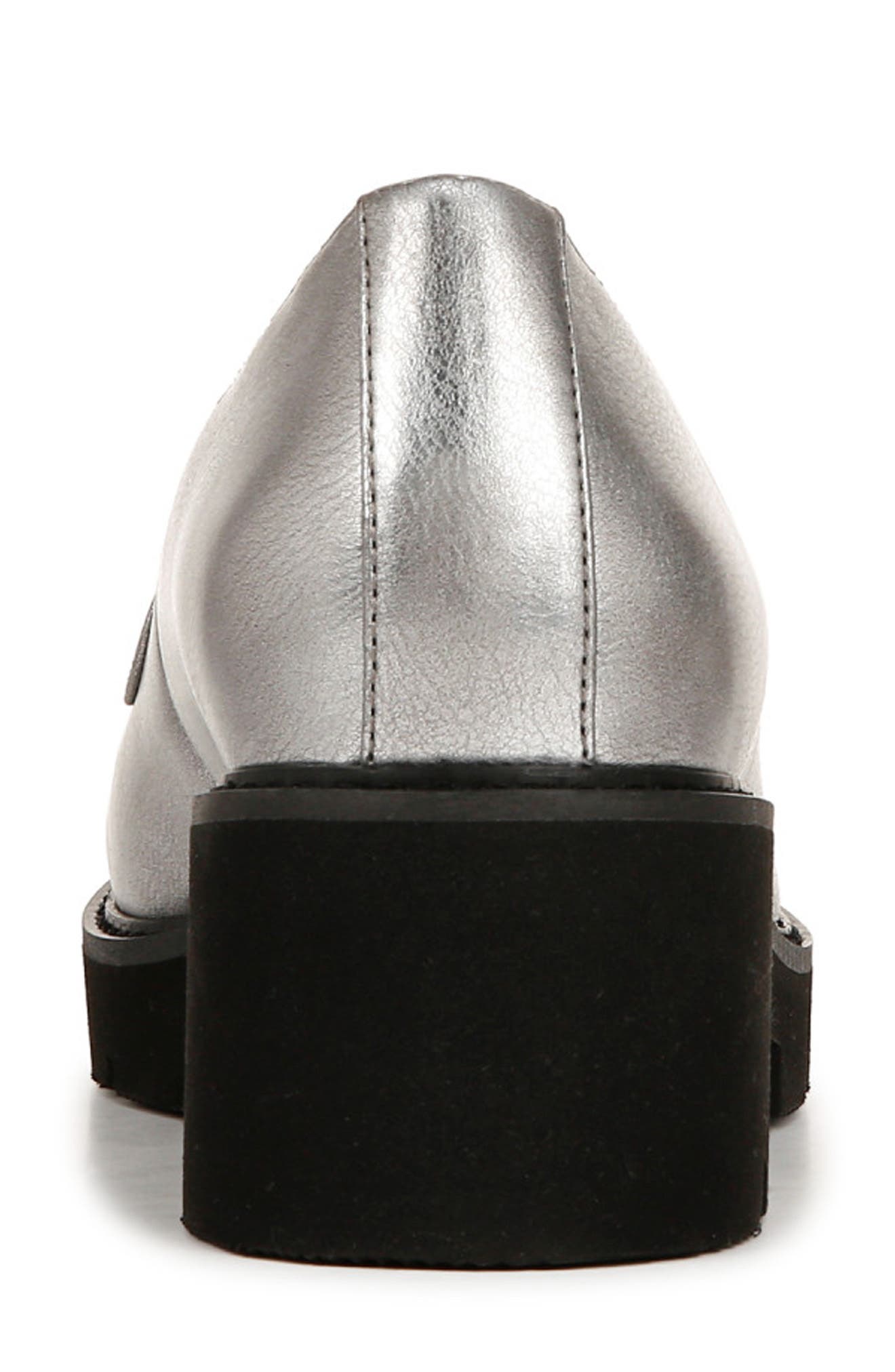 Naturalizer Cabaret Loafer, Alternate, color, Pewter Faux Leather