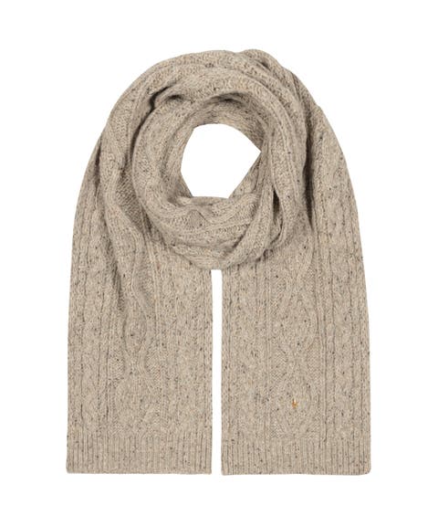 Aran Tweed Scarf