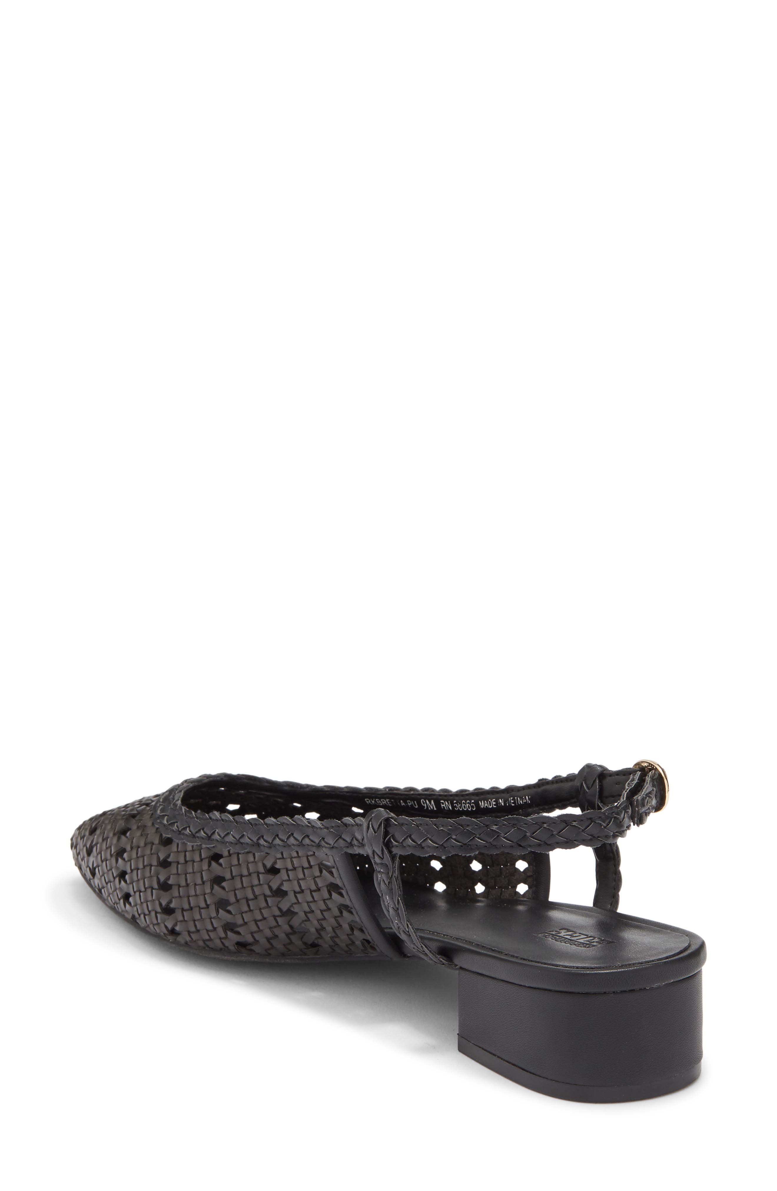 NORDSTROM RACK Bretta Woven Slingback Pump, Alternate, color, 