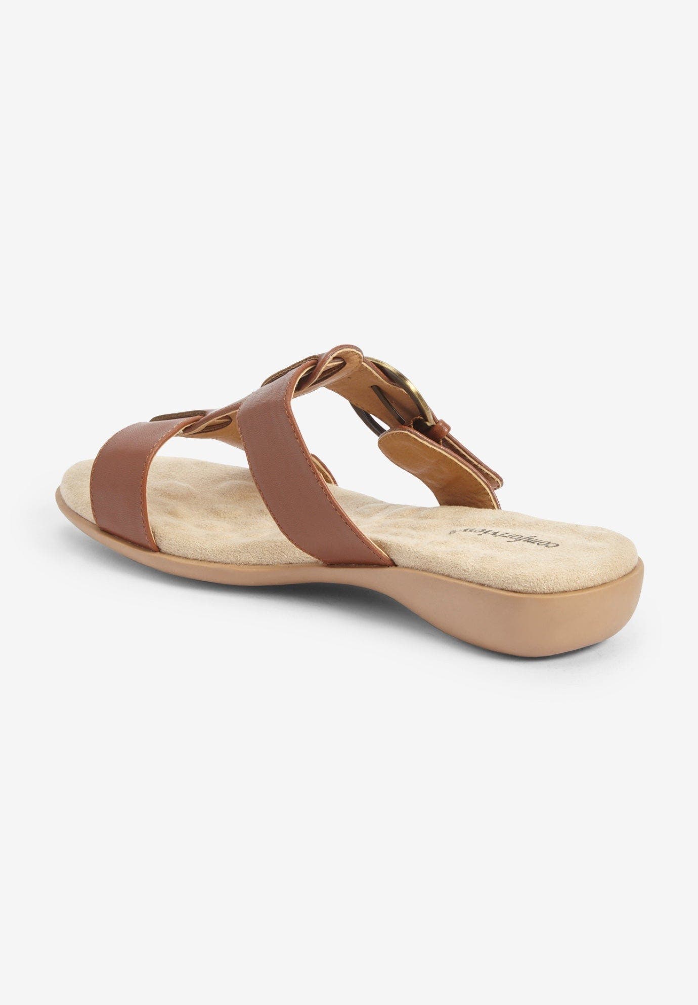The Dawn Slip On Sandal, Alternate, color, TAN