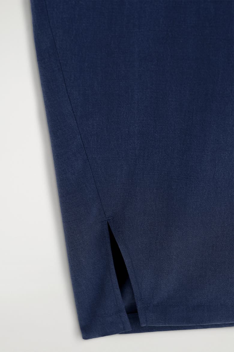 Paneled Elasticated Barrel-Leg Pants, Alternate, color, NAVY