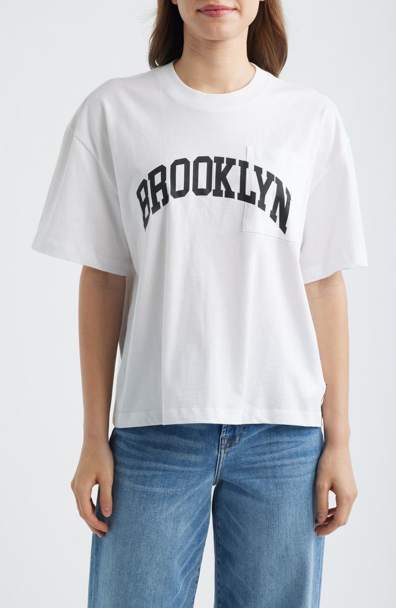 Brooklyn Industries Brooklyn Cotton Pocket T-Shirt, Main, color, White