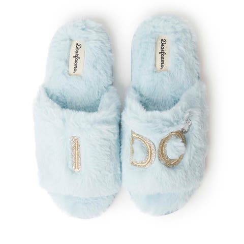 Lane Bridal I Do Fuzzy Slide Slipper (Women)