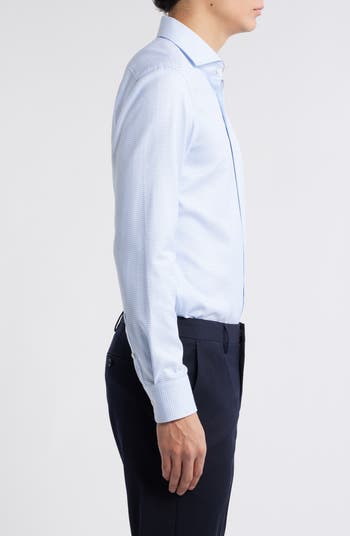 Hank Slim Fit Cotton Dress Shirt