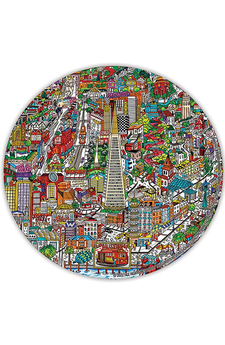 Spin Flip Charles Fazzino 2L 14 Rings 2In1 8+, Alternate, color, Multicolored