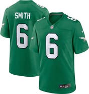 Nike Youth Nike DeVonta Smith Kelly Green Philadelphia Eagles Game Jersey