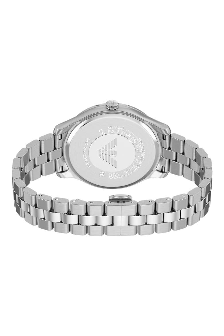 Bracelet Watch & Bracelet Gift Set, Alternate, color, SILVER/ LIGHT BLUE