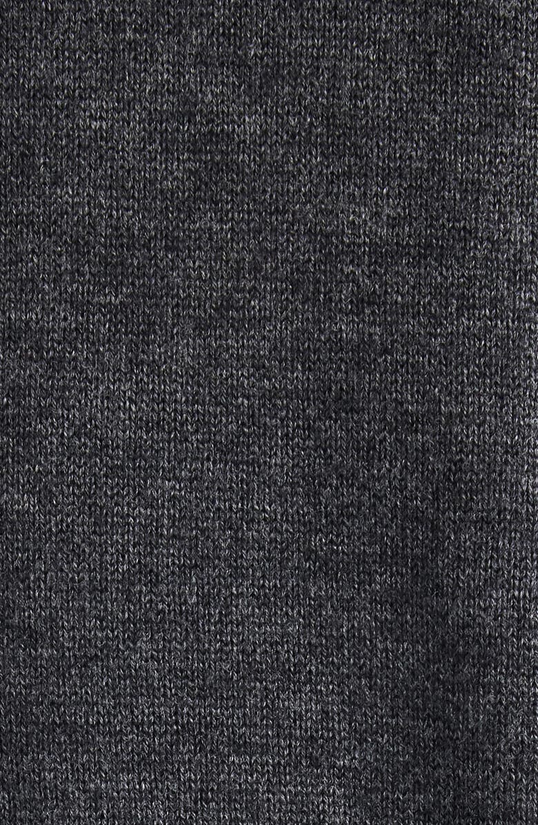 Isabel Marant Constance Long Sleeve Belted Sweater Dress, Alternate, color, Anthracite