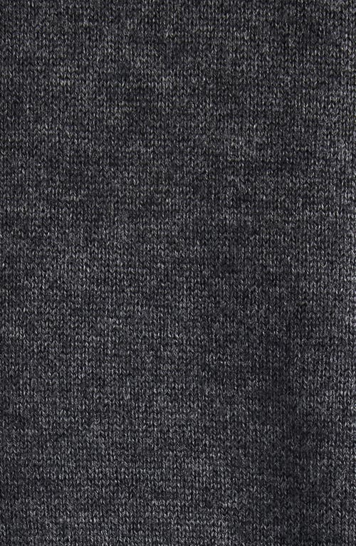 Isabel Marant Constance Long Sleeve Belted Sweater Dress In Gray