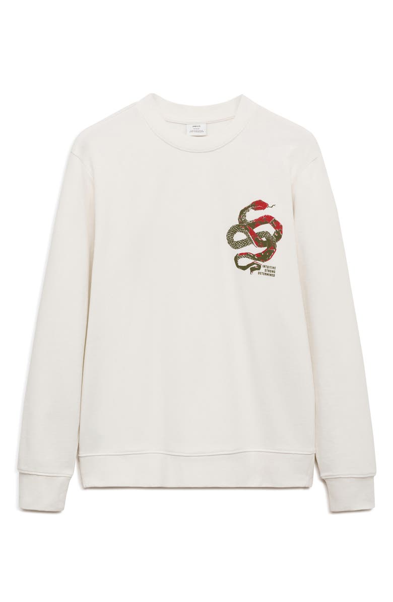 MANGO Embroidered Graphic Sweatshirt, Alternate, color, 