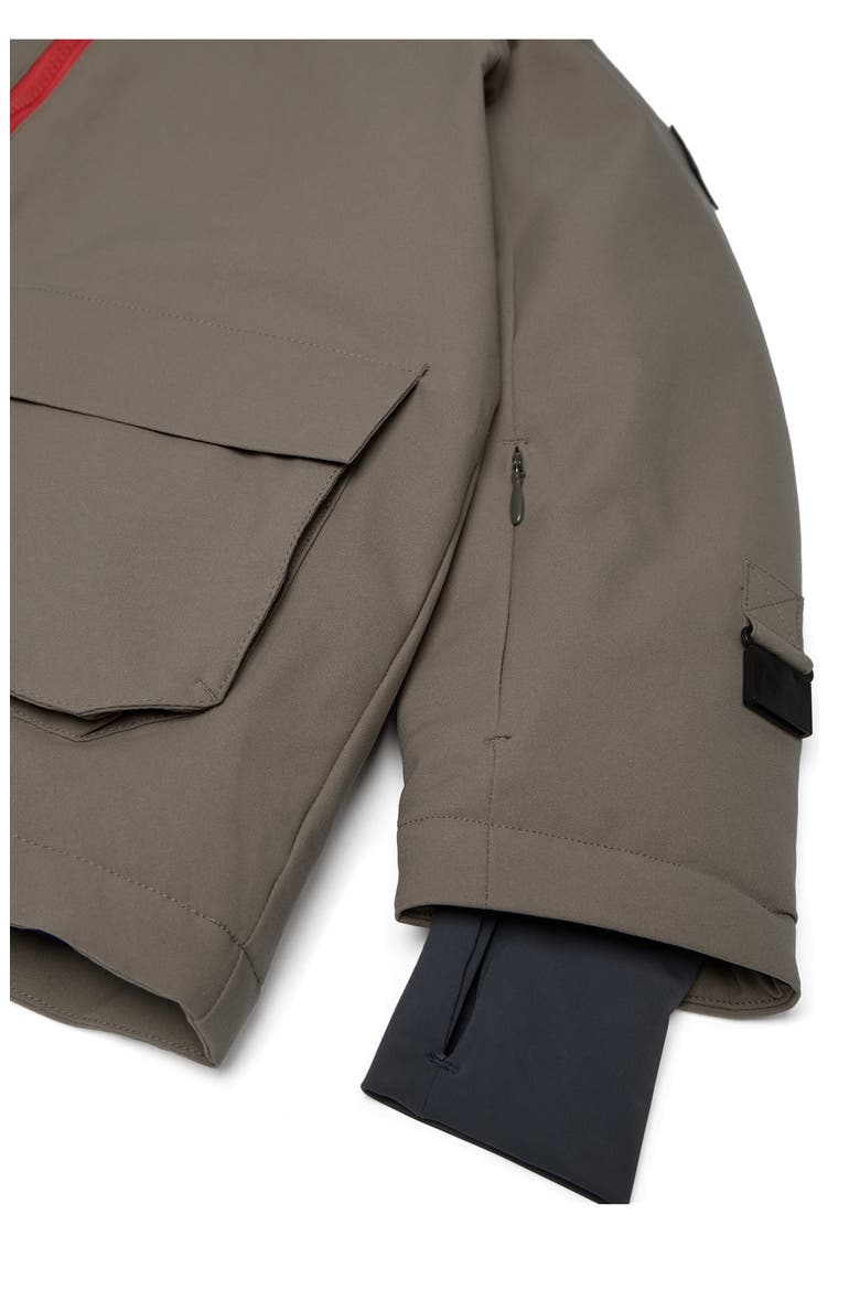 Kids' Winter Ski Jacket, Alternate, color, BROWN