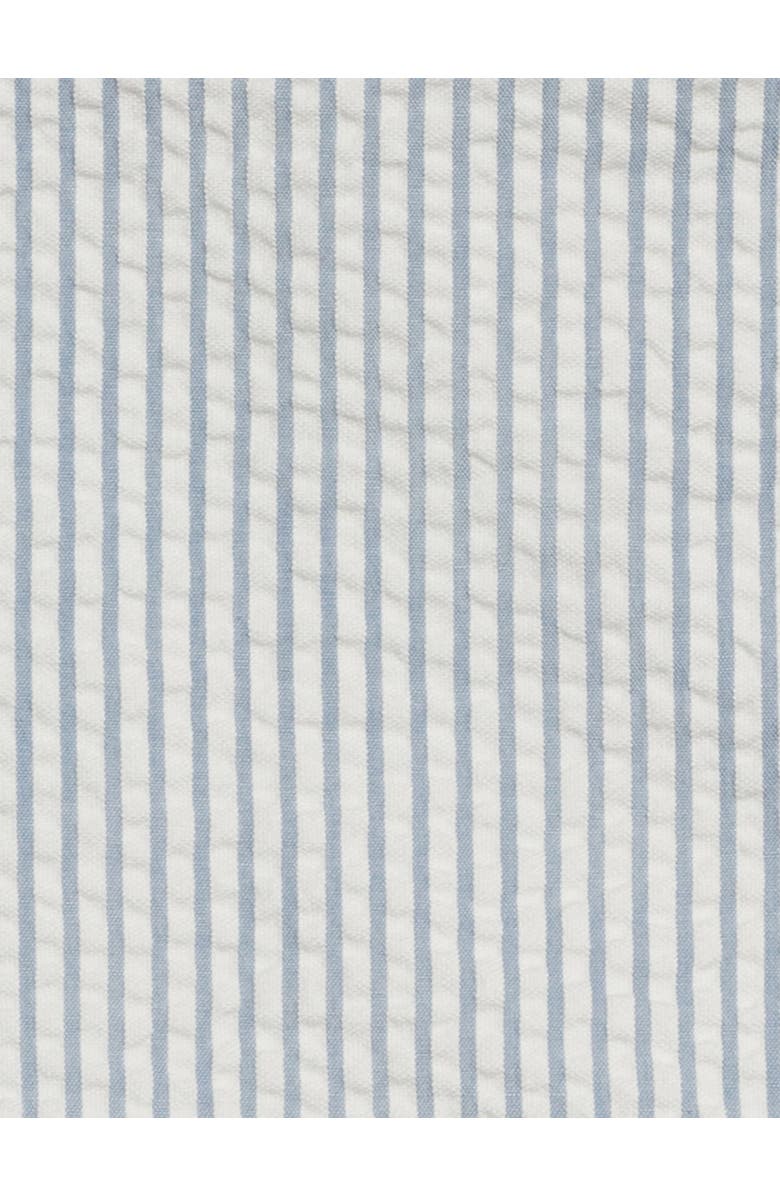 Colroed Organics Organic Landon Seersucker Button Down, Alternate, color, Shore Stripe/Sea