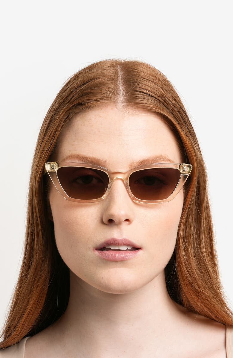 Kate Spade New York genell 52mm cat eye sunglasses, Alternate, color,