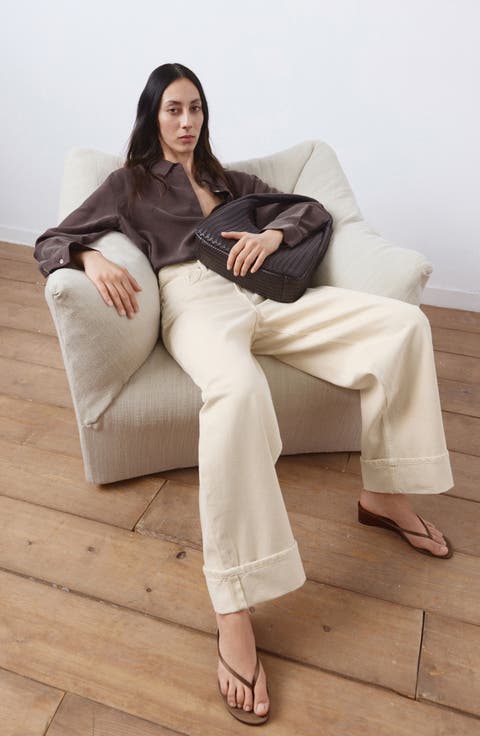 Cuffed Balloon Jeans (Regular & Plus)