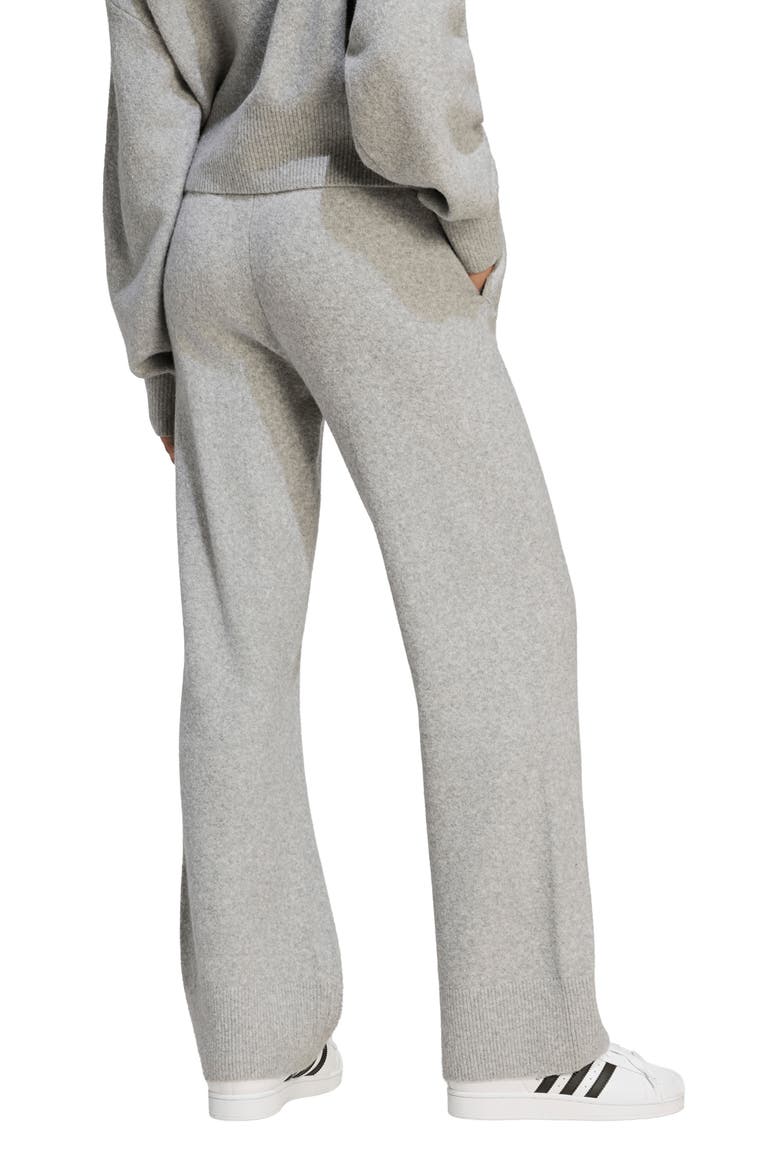 Essentials Wide Leg Knit Pants, Alternate, color, MEDIUM GREY HEATHER