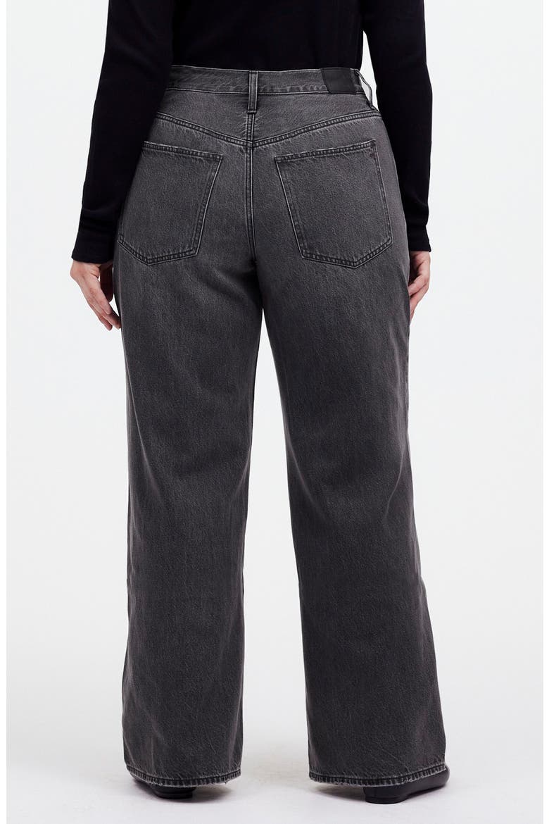 High Waist Superwide Leg Jeans, Alternate, color, KINGSWOOD WASH