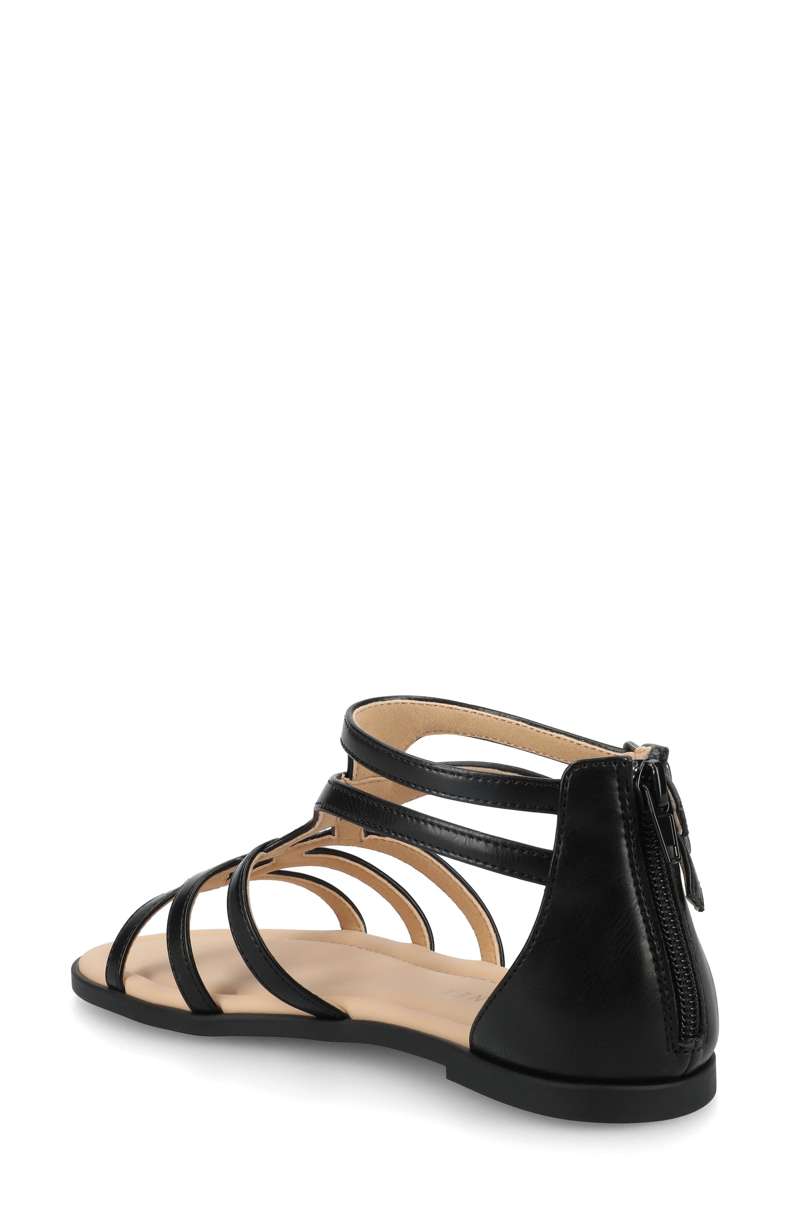 Journee Collection Genneva Cage Sandal - Extra Wide Width Available, Alternate, color, 