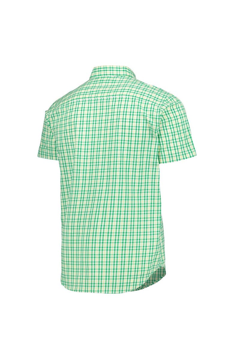Columbia Men's Columbia Green Oregon Ducks Rapid Rivers Logo Button-Down Shirt, Alternate, color,