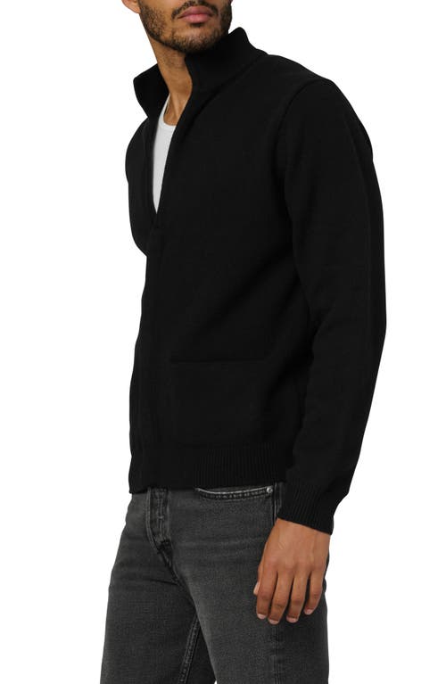 Joe's Modern Wool Cardigan In Black