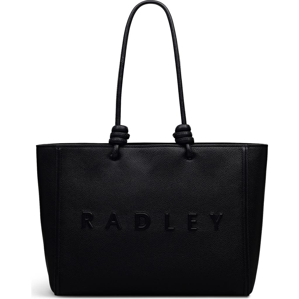 Radley Ridgeway Gardens Large Ziptop Satchel Bag in Black at Nordstrom Rack