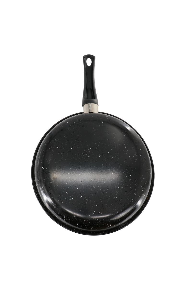 Gibson Home Delhi 11 Inch Round Nonstick Carbon Steel Frying Pan, Alternate, color, White