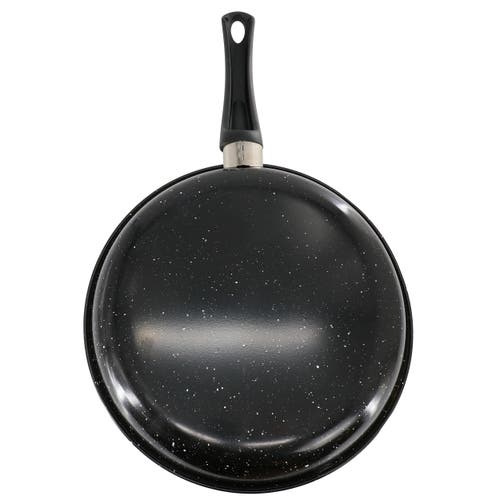 Gibson Home Delhi 11 Inch Round Nonstick Carbon Steel Frying Pan In Black