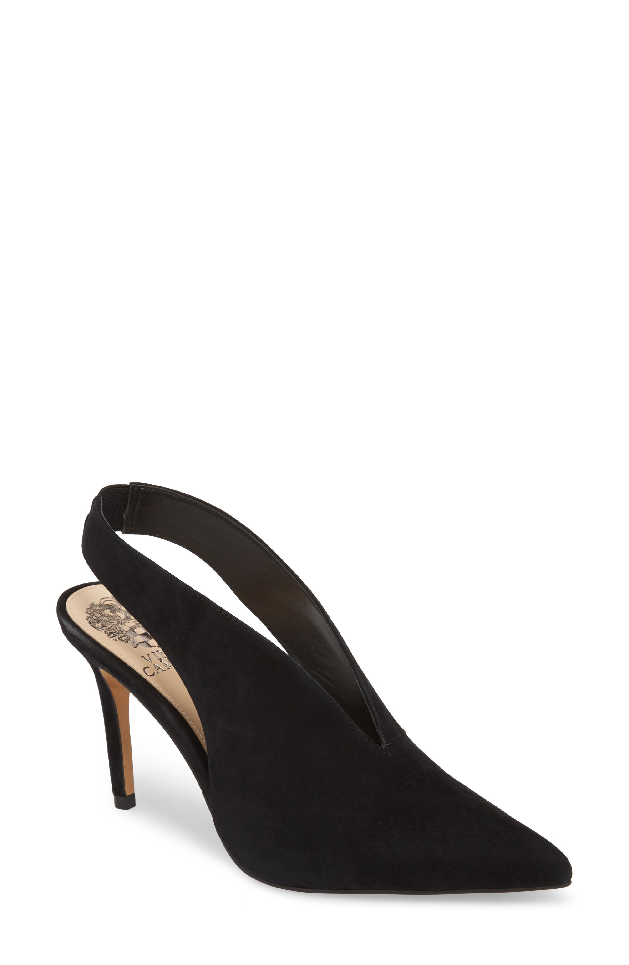 Acasha Pump, Main, color, BLACK SUEDE