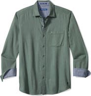 Tommy Bahama Dorado Stretch Cotton Button-Up Shirt