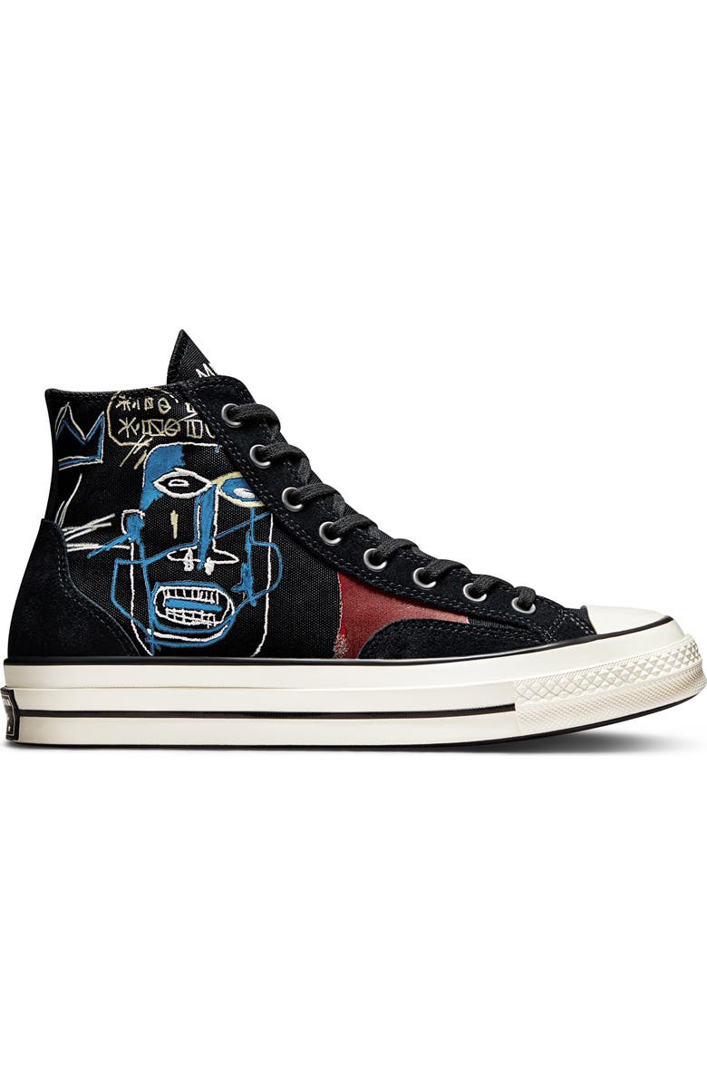 Converse x Jean-Michel Basquiat Chuck Taylor<sup>®</sup> All Star<sup>®</sup> 70 High Top Sneaker, Alternate, color,