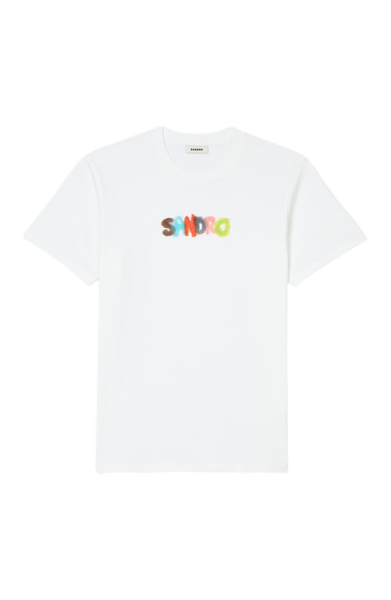 SANDRO Wild Animals T-shirt, Alternate, color, 