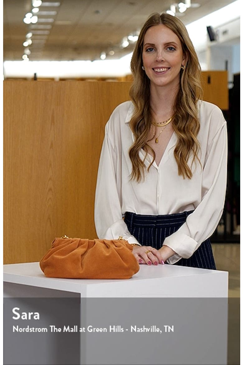 Julie Suede Clutch video