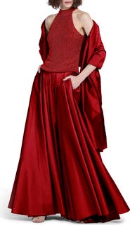 EMILY SHALANT Taffeta Wrap