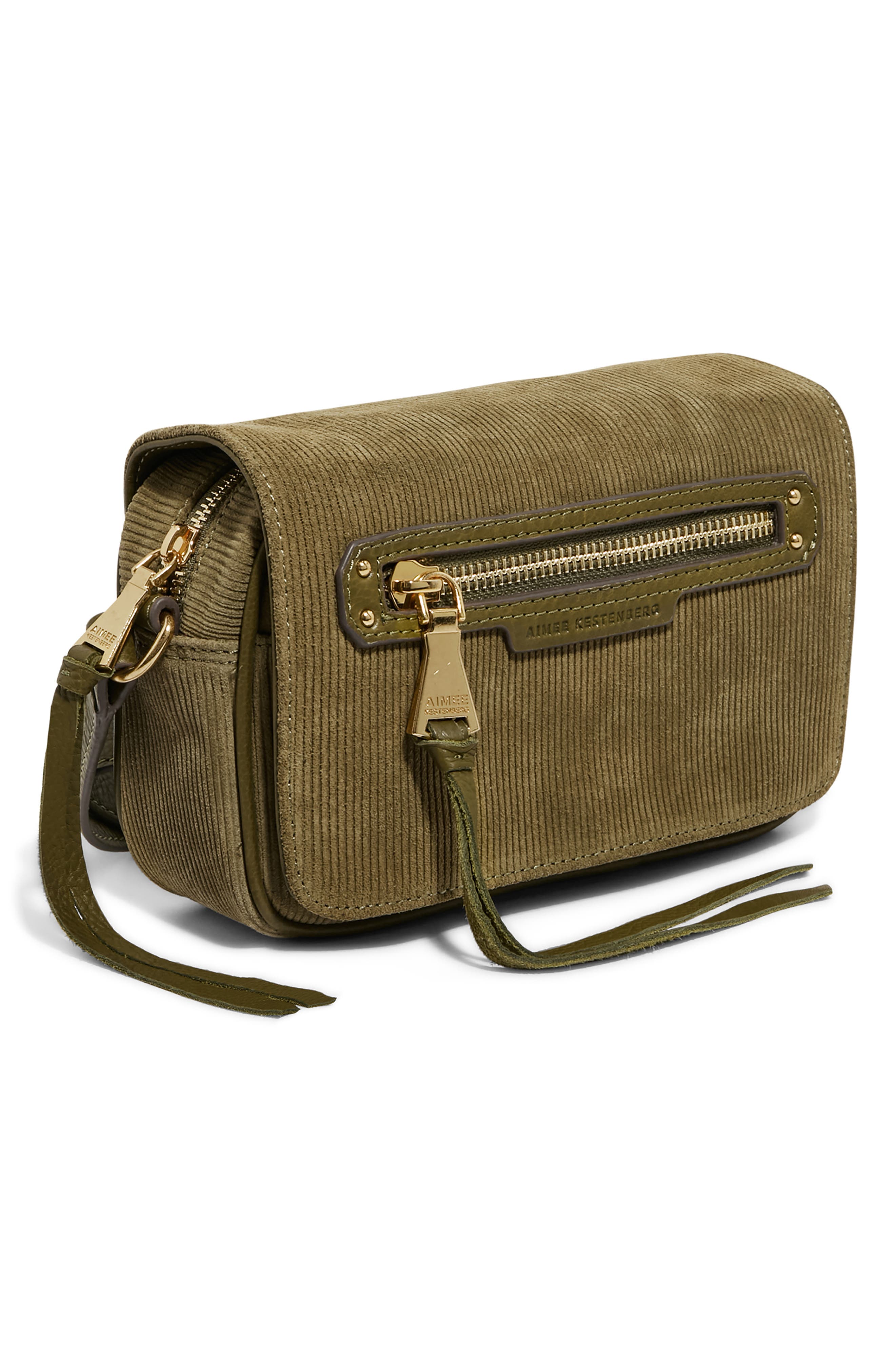 AIMEE Stockbridge Suede Corduroy Crossbody, Alternate, color, 