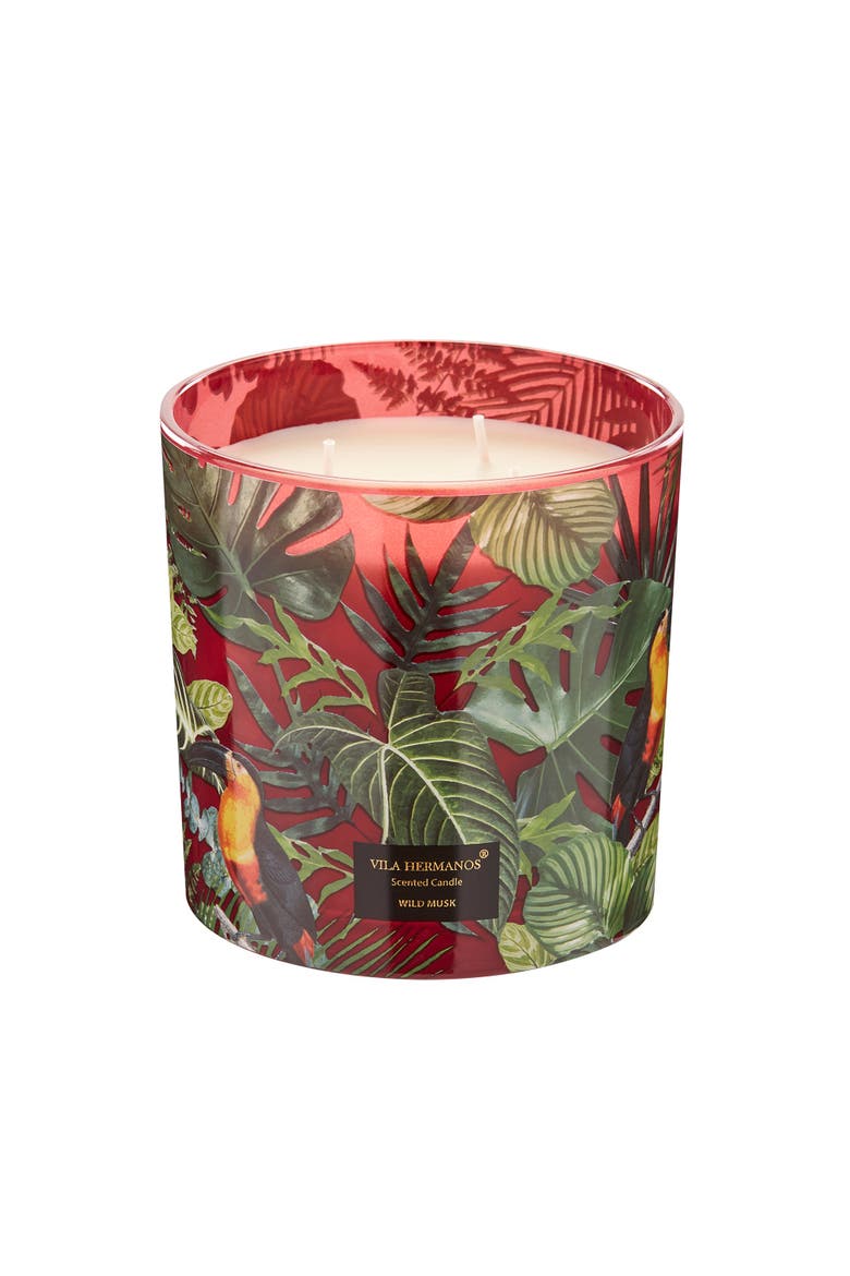 Vila Jungletropia Candle In A Jar, Alternate, color, Wild Musk