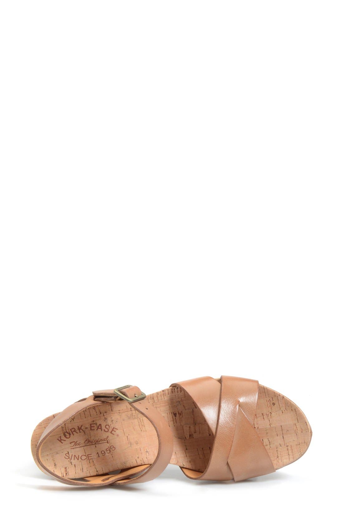 Kork-Ease<sup>®</sup> Ava 2.0 Platform Wedge Sandal, Alternate, color, Golden Sand