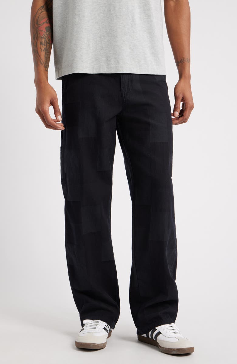 Dickies Patchwork Jacquard Carpenter Pants, Main, color,