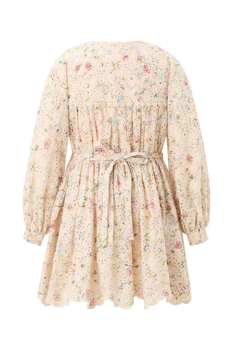 Everlee Sleeve Mini Dress, Alternate, color, Floral