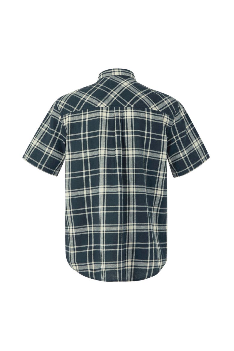Loran Short-sleeved Shirt, Alternate, color, Navy
