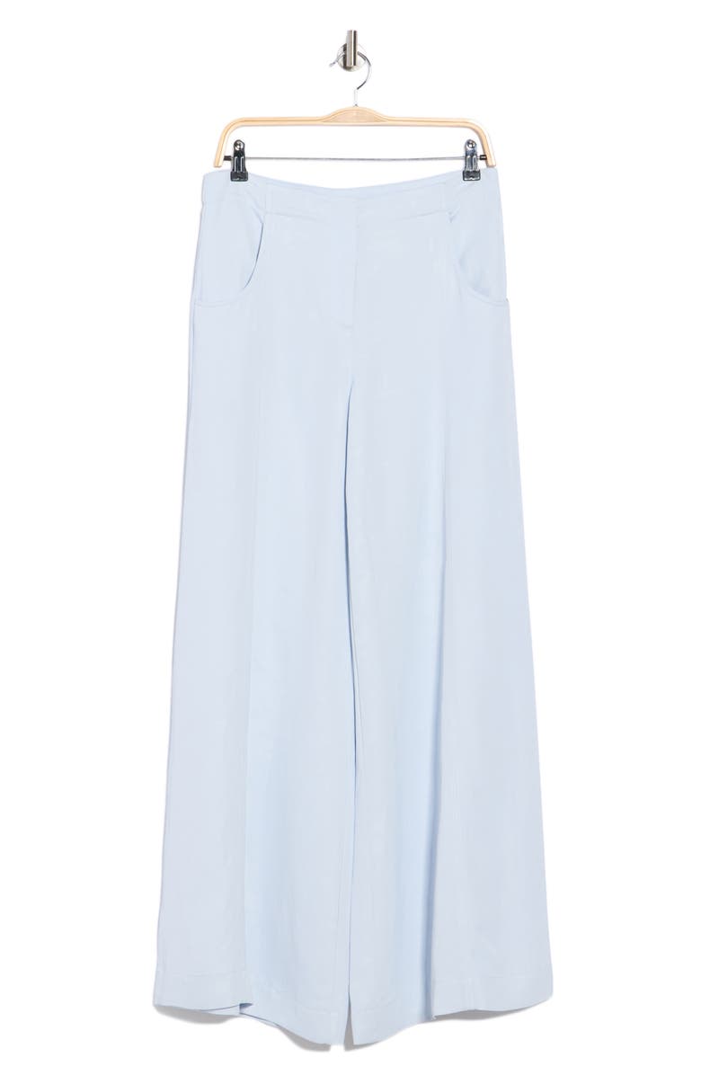TWP Demie Linen Blend Wide Leg Pants, Alternate, color, Ancient Water