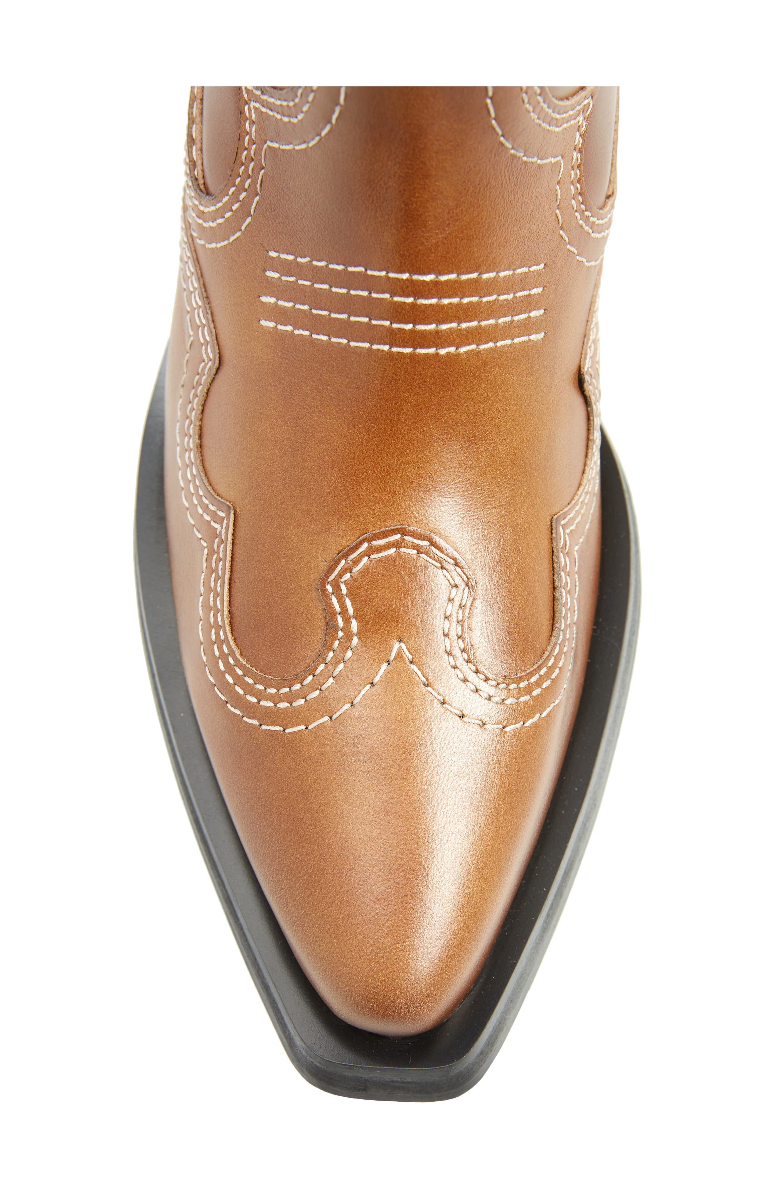 Embroidered Western Boot, Alternate, color, TIGERS EYE