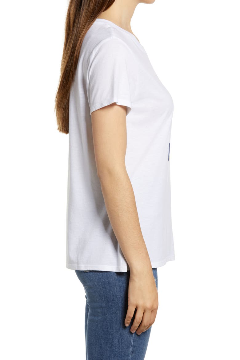 Work Hard Loose Graphic Tee, Alternate, color, WHITE