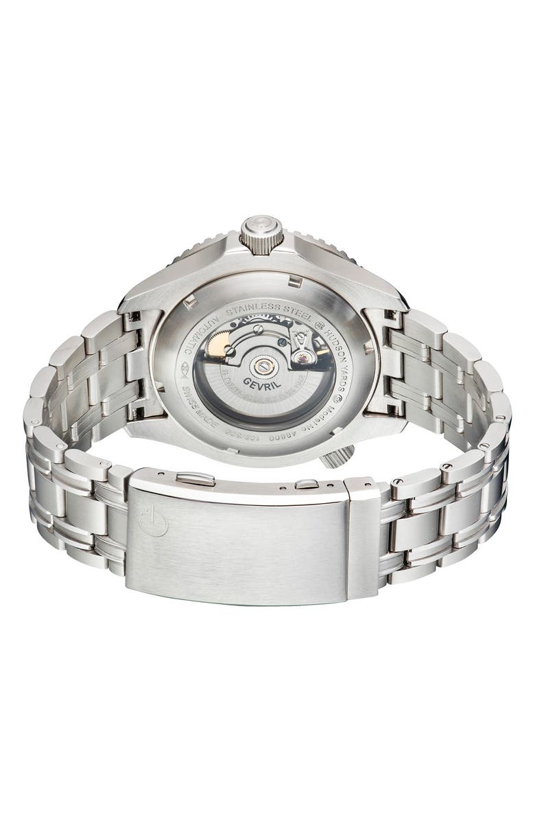 GEVRIL Hudson Yards Bracelet Watch, 43mm, Alternate, color, 