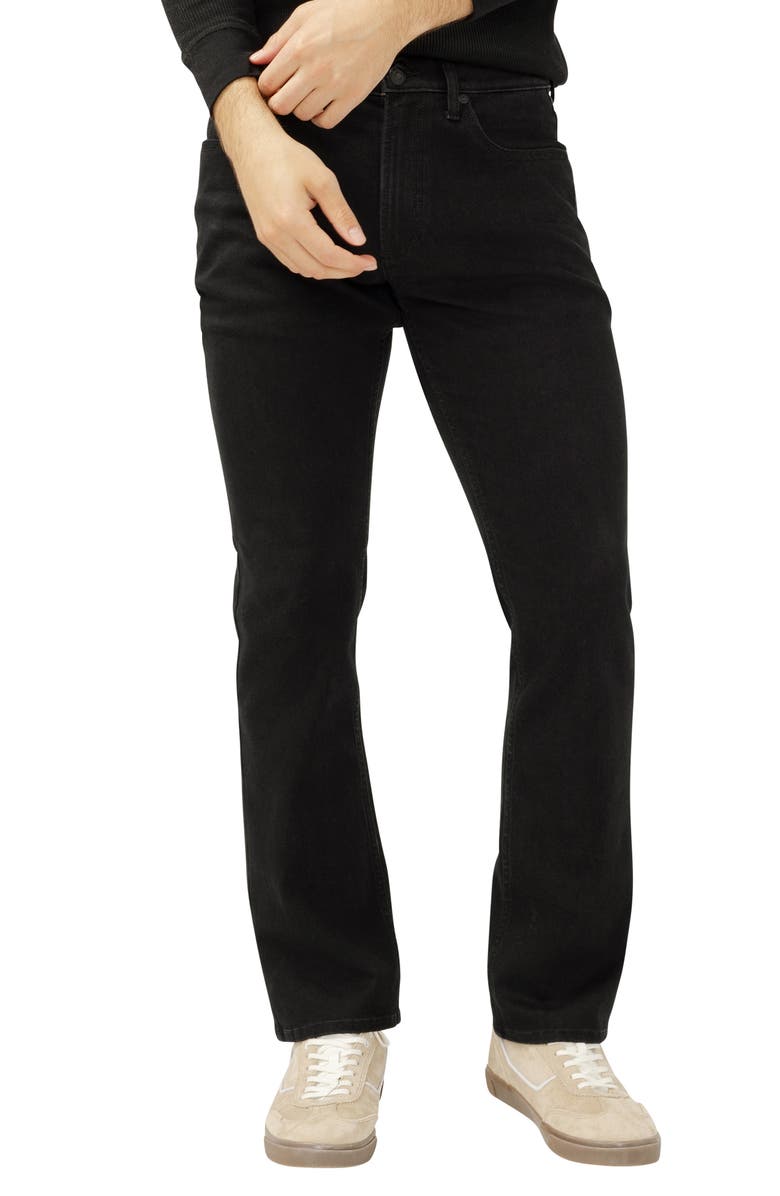 Silver Jeans Co. Allan Slim Straight Leg Jeans, Main, color, Black