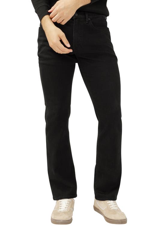 Silver Jeans Co. Zac Relaxed Fit Straight Leg Jeans In Black