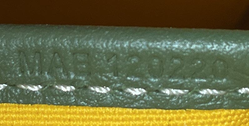 Pre-Owned Goyard Belvedere II Messenger Bag Coated Canvas PM, Alternate, color, Green