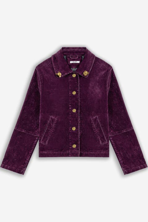 Single Breasted Cotton Jacket