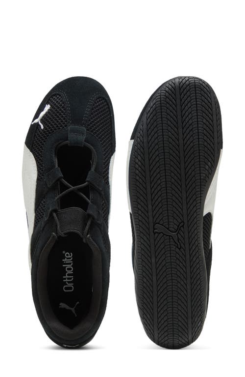 Puma 'speedcat' Black Sneakers With Logo Print On The Side And Logo Lettering On The Side